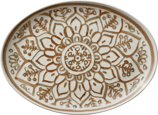 BHS tabletop AG ovale Platte aus Vitreous China für die Präsentation von Speisen