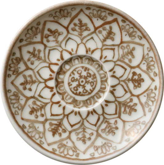 BHS tabletop AG Untertasse rund sienna 12cm für den gedeckten Tisch