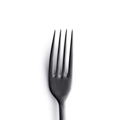Amefa SIERRA Menügabel PVD schwarz - Hochwertiges Edelstahlbesteck für Gastronomie