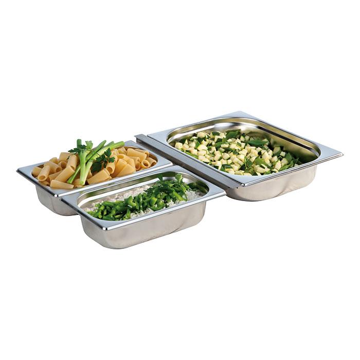 APS GN Behälter-Set aus Edelstahl für Gastronomie und gewerbliche Nutzung