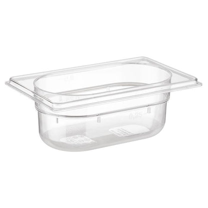 APS GN 1/9 Behälter aus Polycarbonat für die Lebensmittelaufbewahrung in der Gastronomie