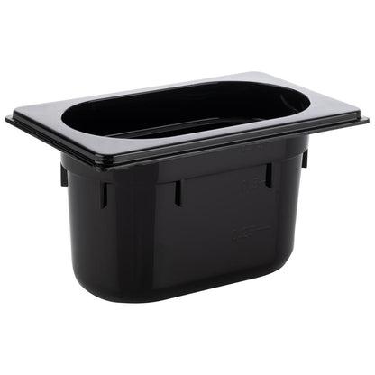APS GN 1/9 Behälter aus Polycarbonat für die Gastronomie, ideal zum Lagern und Anrichten von Speisen.