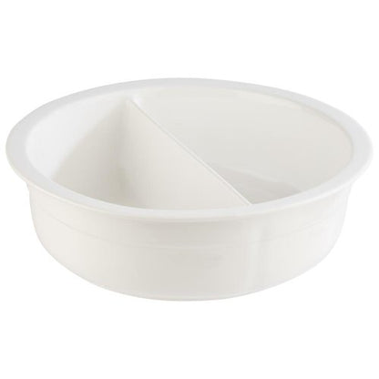 APS Porzellaneinsatz unterteilt, Ø 29,5 cm, ideal für Buffet und Catering