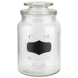 APS Vorratsglas -NOTE- , Ø 11 cm, H: 18 cm , Glas, Polyethylen