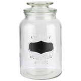 APS Vorratsglas -NOTE- , Ø 12 cm, H: 21 cm , Glas, Polyethylen