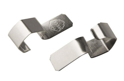 APS 8er Set Deckel-Klammern aus Edelstahl für Weck-Gläser