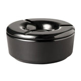 APS Windaschenbecher -GLOW- , Ø 11,5 cm, H: 5 cm , Melamin, schwarz
