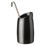 APS Dressingtopf -CASUAL- , Ø 12 cm, H: 21,5 cm , Melamin schwarz, 1 Liter