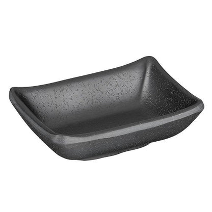 APS Schale -ZEN- aus Melamin, ideal für die Präsentation kleiner Speisen.
