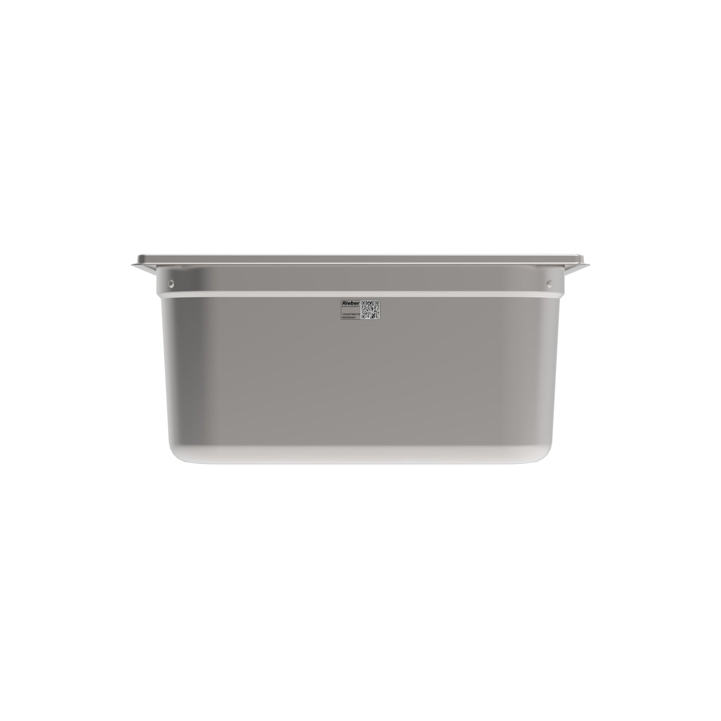 Rieber GNONE®-Behälter 1/2 150 aus Edelstahl für die Gastronomie