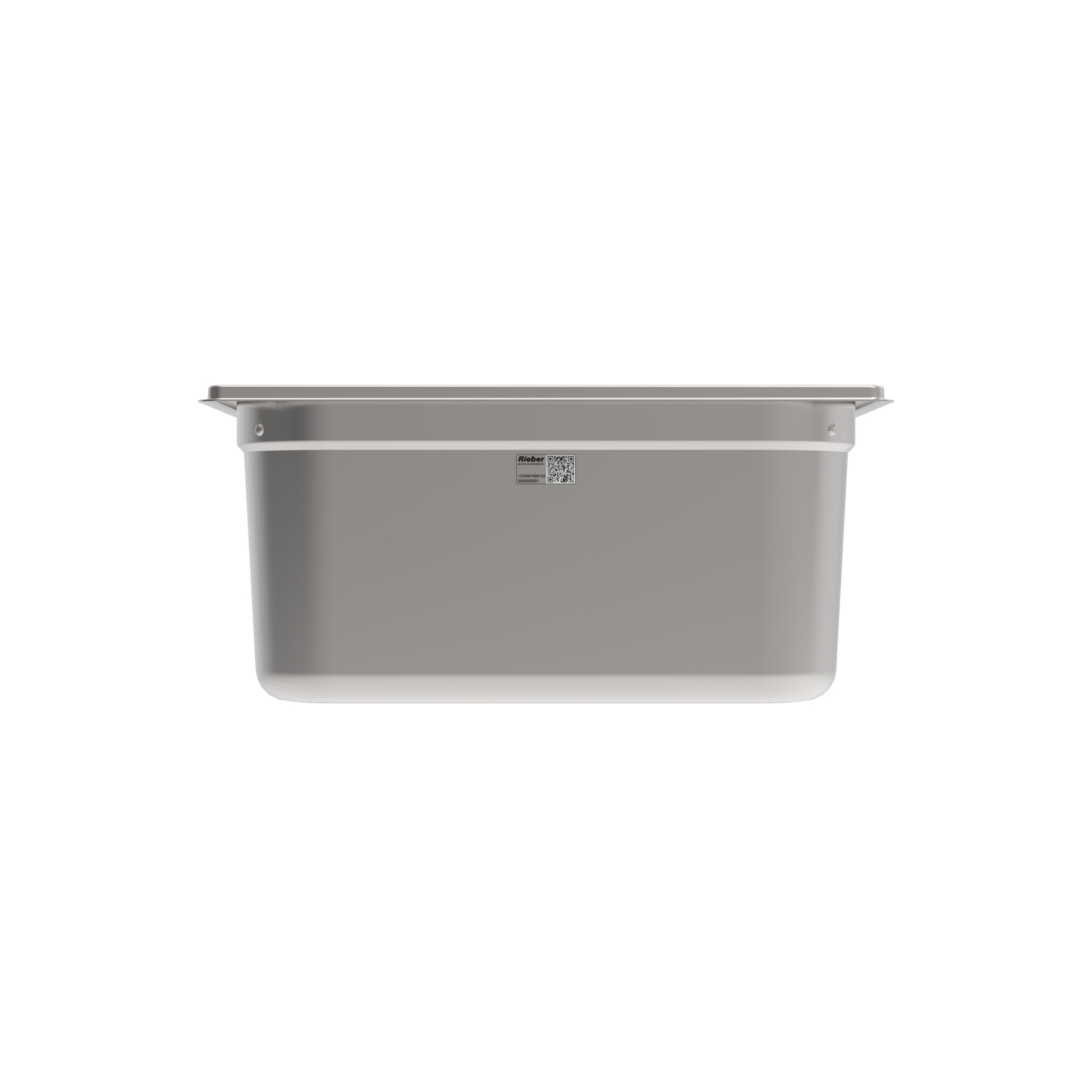 Rieber GNONE®-Behälter 1/2 150 aus Edelstahl für die Gastronomie