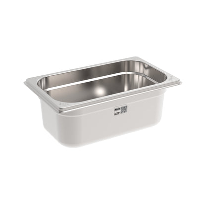 Rieber GN-Behälter 1/4 100 - Edelstahlbehälter für die Gastronomie