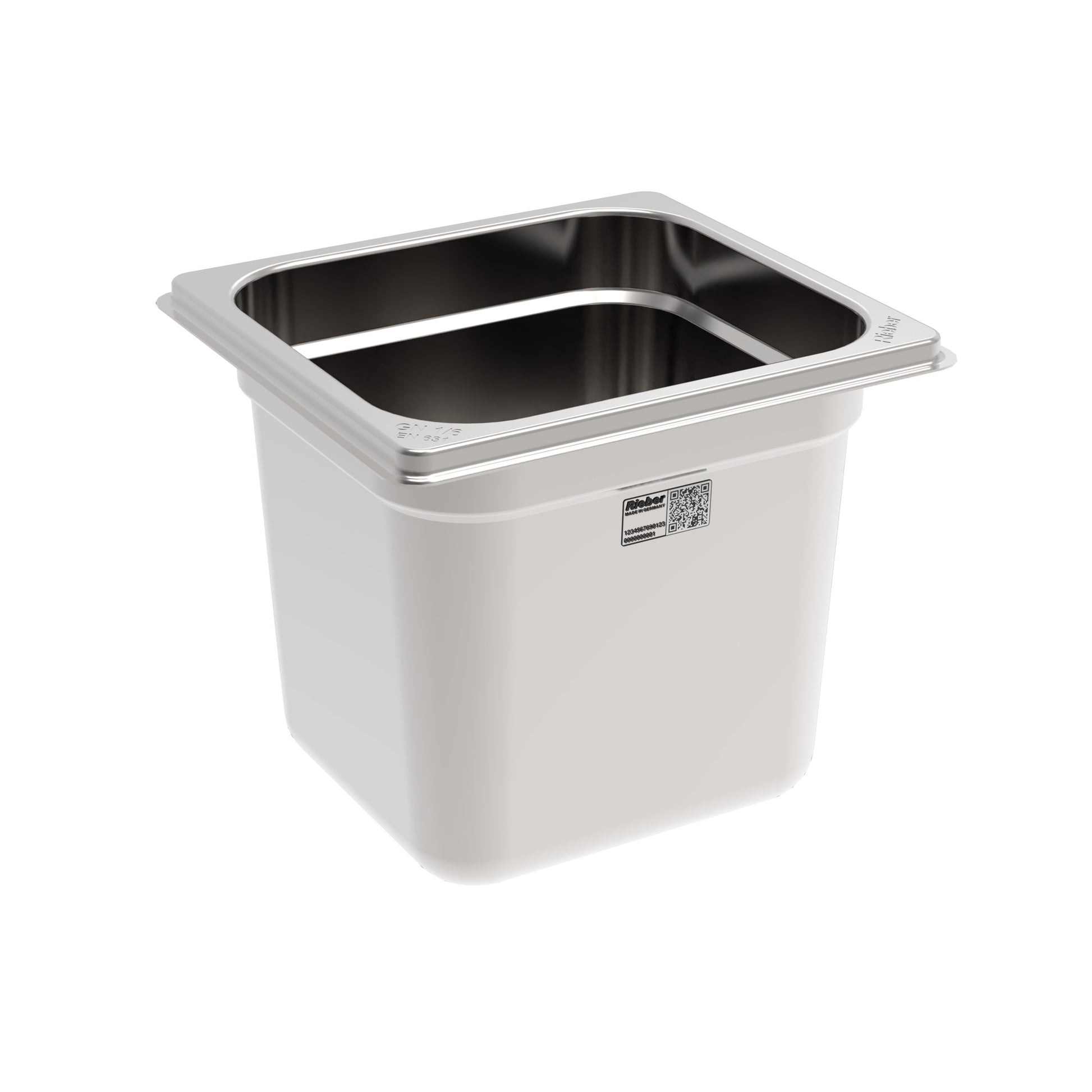 Rieber GN-Behälter 1/6 150 für hygienische Lagerung und Ausgabe von Lebensmitteln