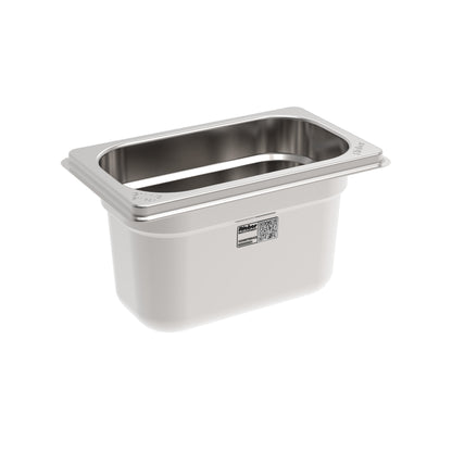 Rieber GN-Behälter 1/9 100 aus Edelstahl für die Gastronomie