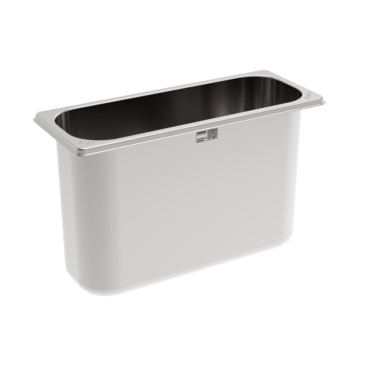 Rieber GN-Behälter 2/8 200 für hygienische Lagerung und Transport von Lebensmitteln