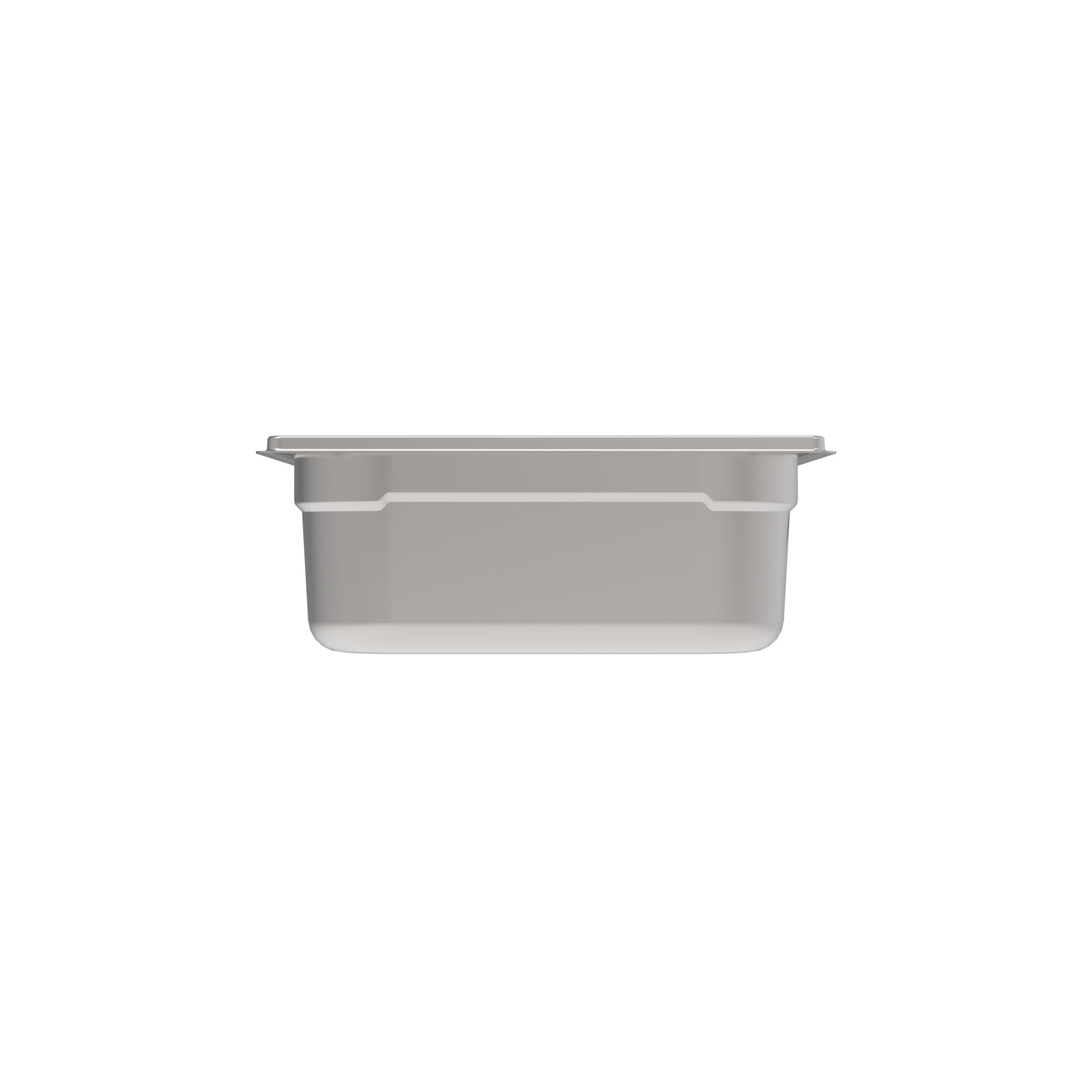 Rieber GN-Behälter 1/2 100 aus Edelstahl für hygienische Lagerung und Transport