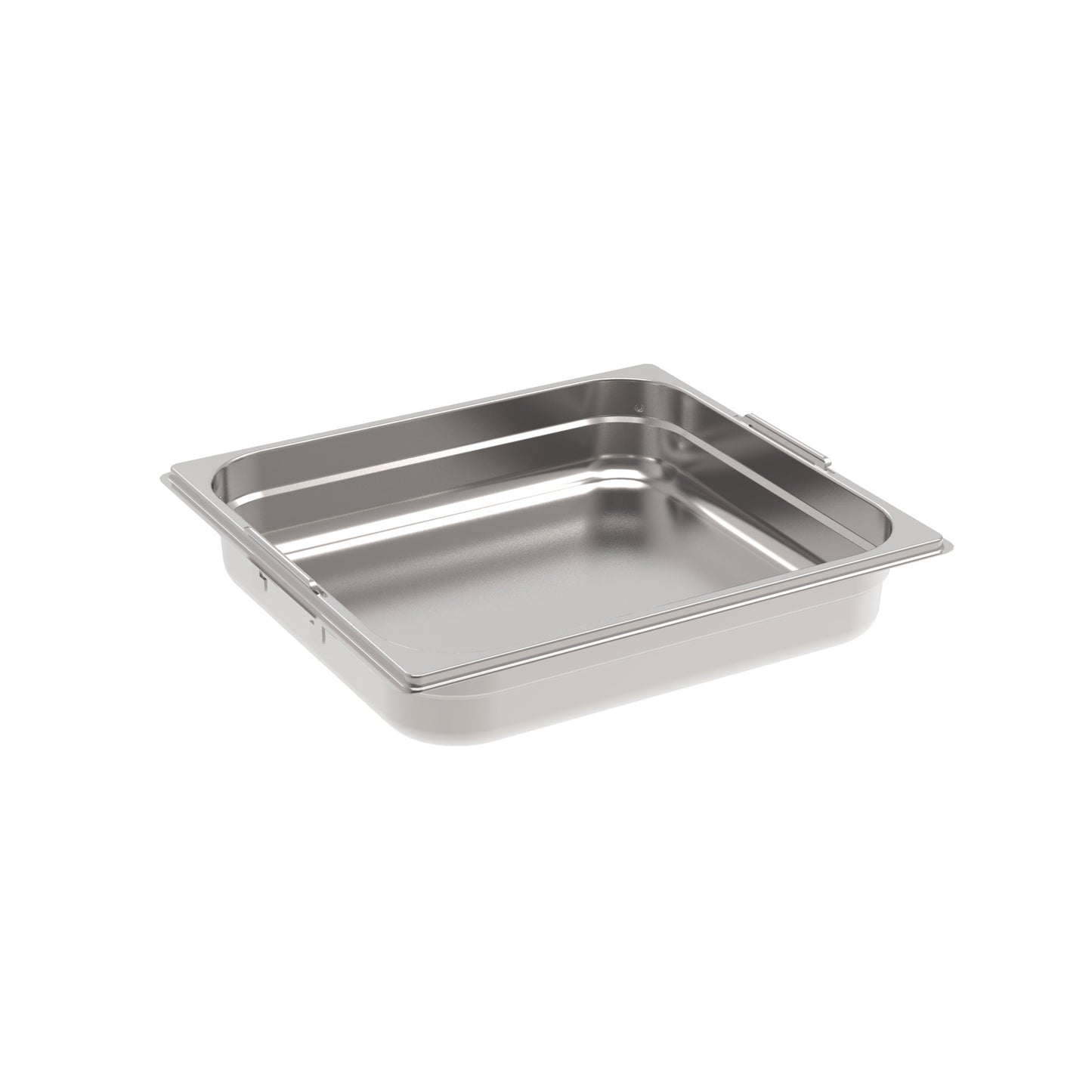 Rieber GNONE®-Behälter 2/3 065 mit Fallgriffen für hygienische Lagerung und Transport.