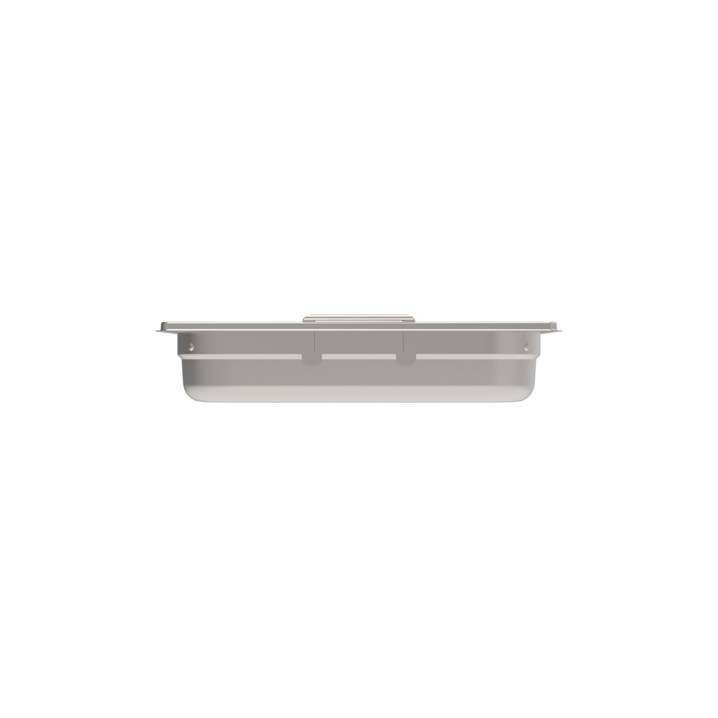 Rieber GNONE®-Behälter 2/3 065 mit Fallgriffen für hygienische Lagerung und Transport.