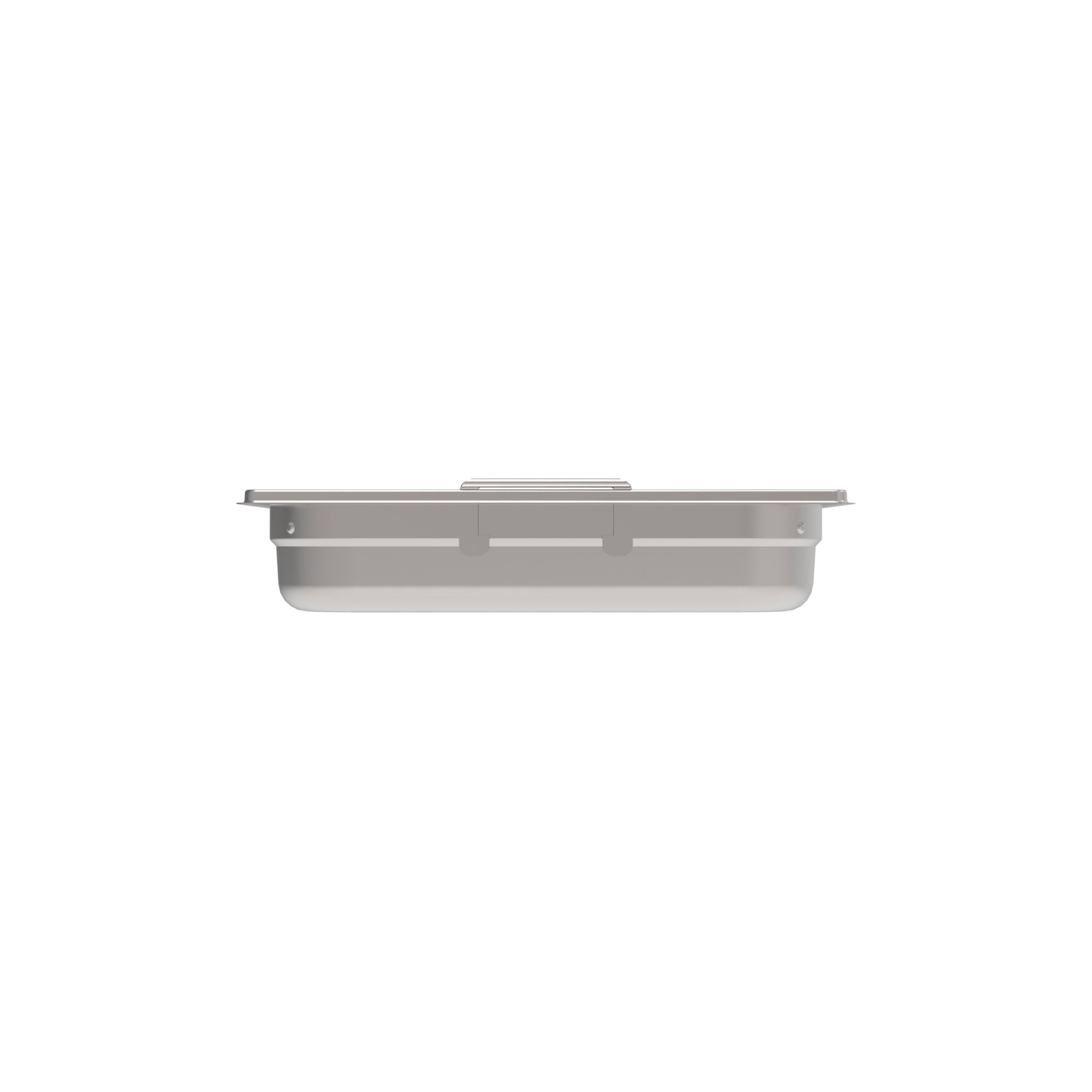 Rieber GNONE®-Behälter 2/3 065 mit Fallgriffen für hygienische Lagerung und Transport.