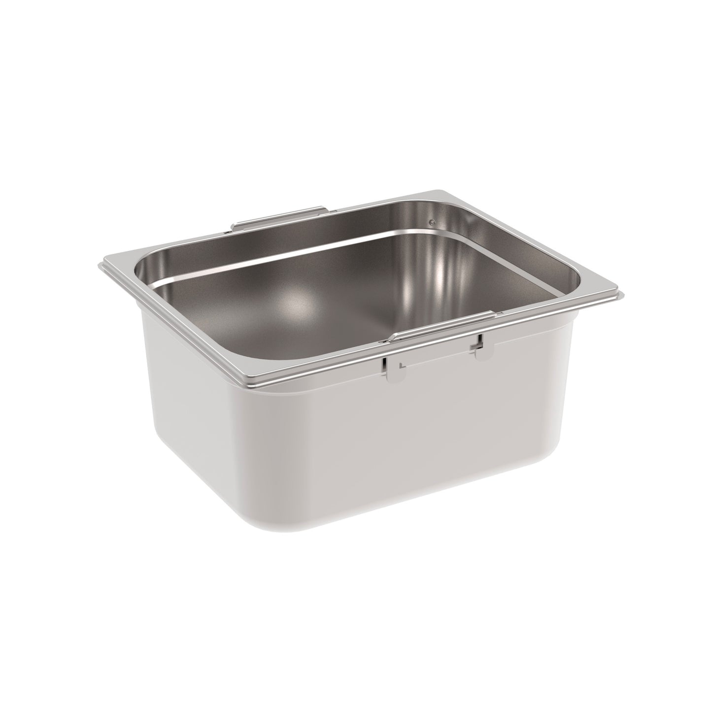 Rieber GNONE®-Behälter 1/2 150 mit Fallgriffen für die Gastronomie