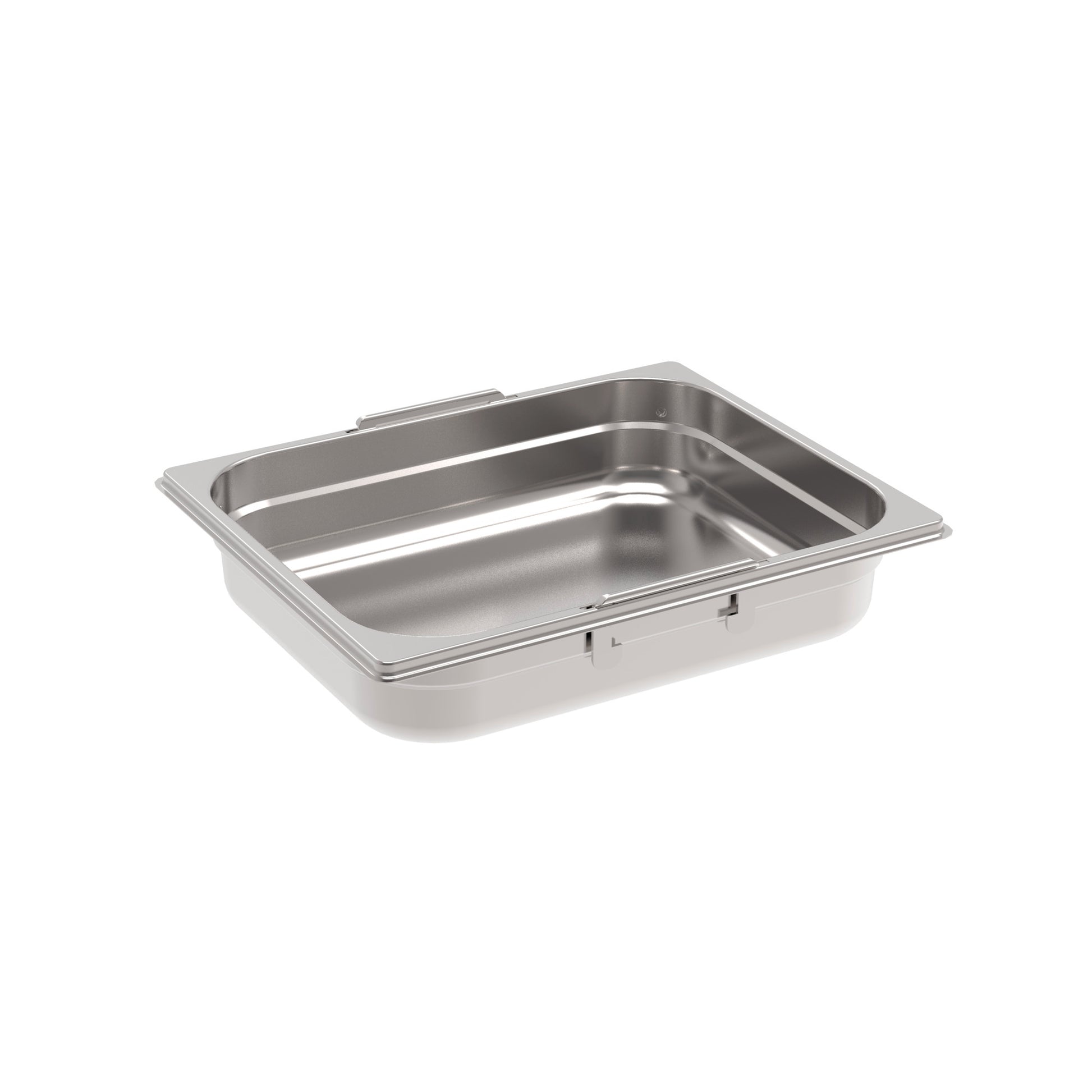 Rieber GNONE®-Behälter 1/2 065 mit Fallgriffen für hygienische Lagerung