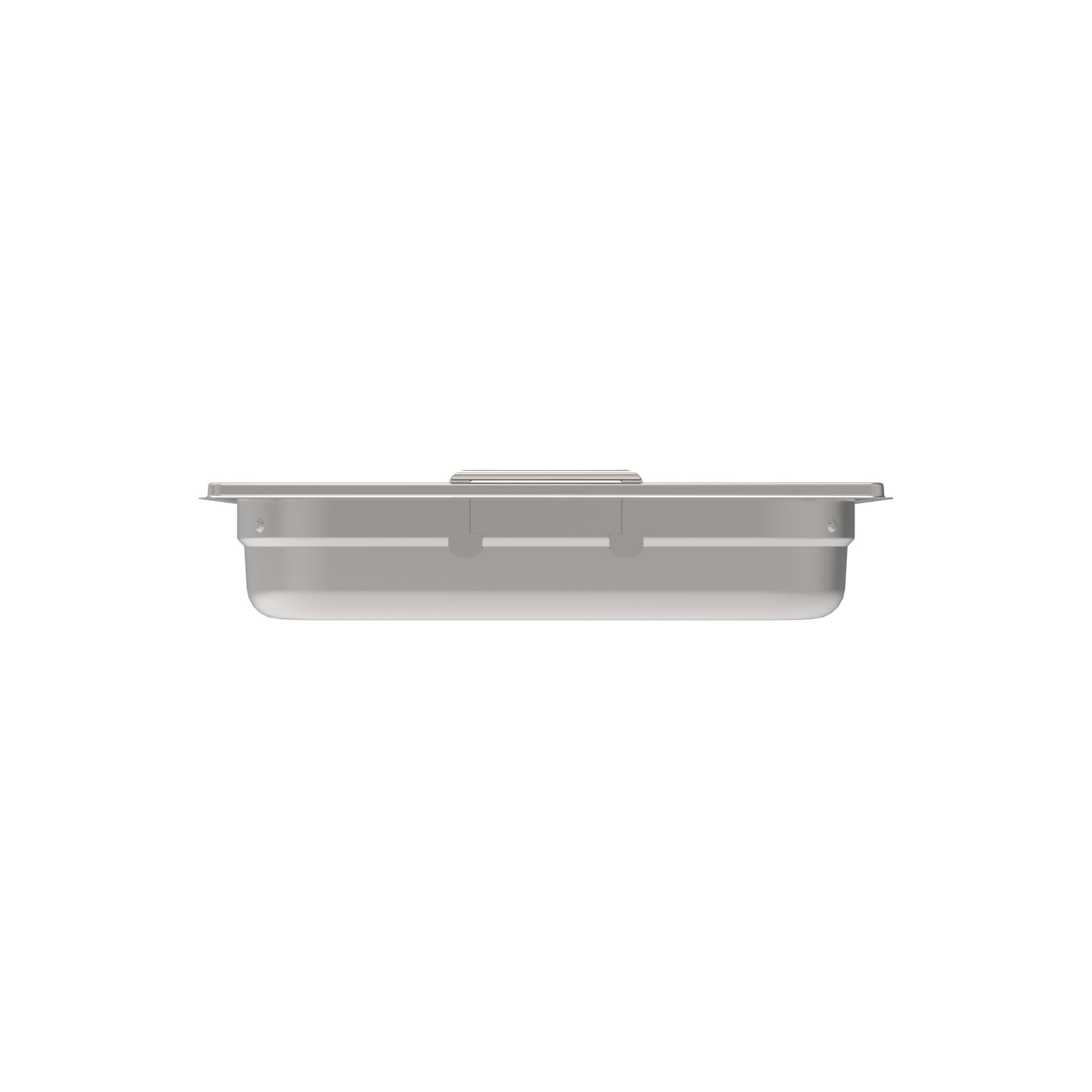 Rieber GNONE®-Behälter 1/2 065 mit Fallgriffen für hygienische Lagerung