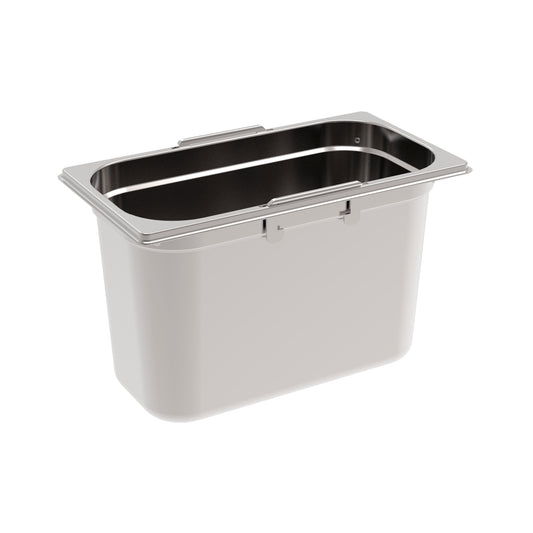 Rieber GNONE®-Behälter 1/3 200 mit Fallgriffen für hygienische Speisenlagerung