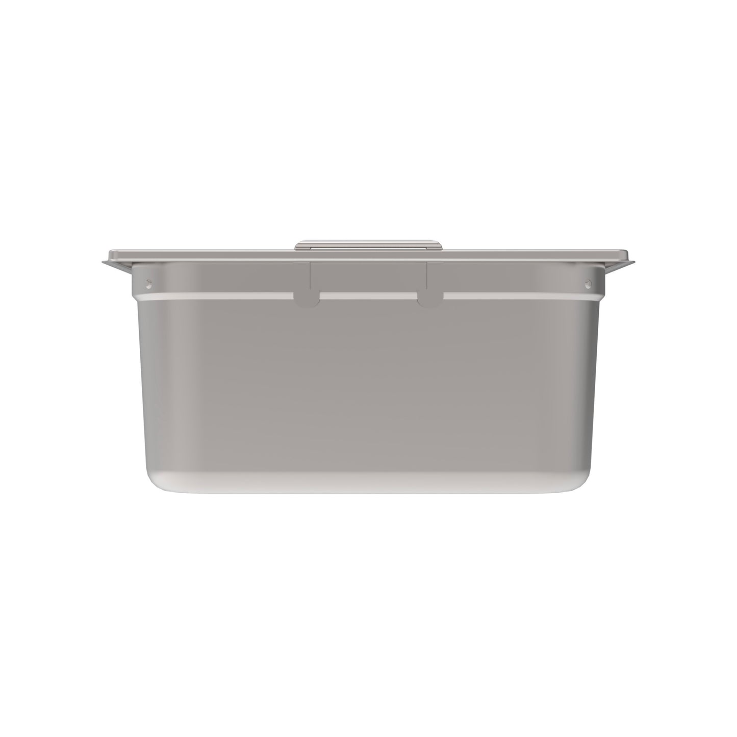 Rieber GNONE®-Behälter 1/3 150 mit Fallgriffen für hygienische Lagerung und Transport