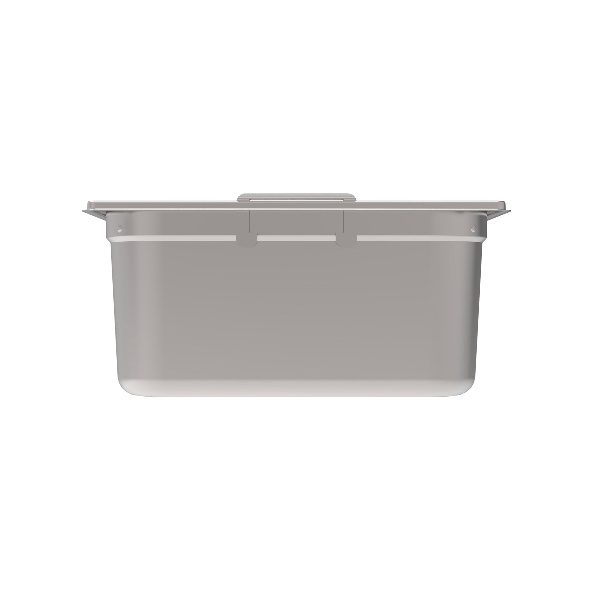 Rieber GNONE®-Behälter 1/3 150 mit Fallgriffen für hygienische Lagerung und Transport