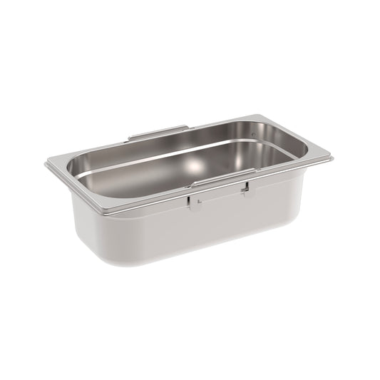 Rieber GNONE®-Behälter 1/3 100 mit versenkbaren Griffen für die Gastronomie