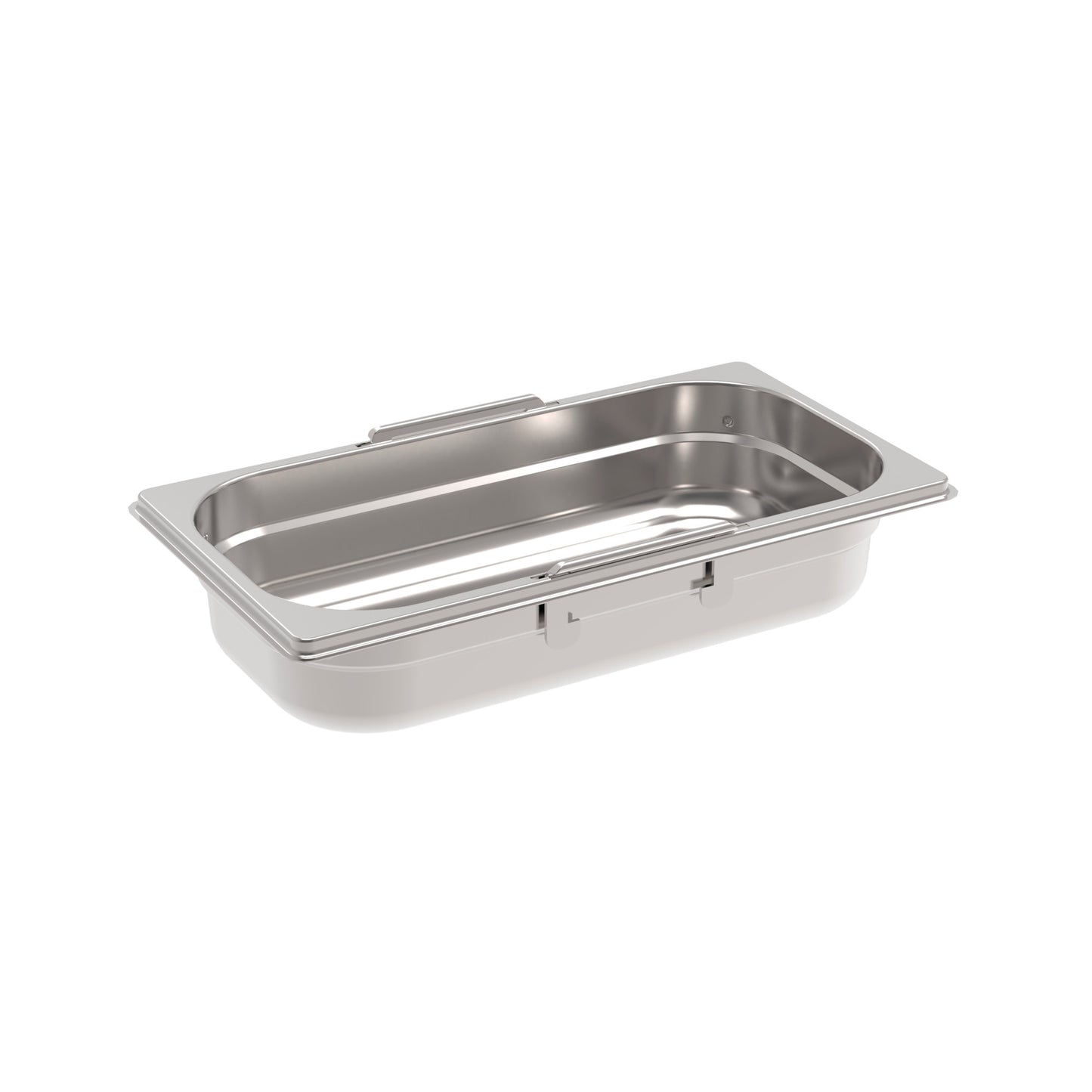 Rieber GNONE®-Behälter 1/3 065 mit Fallgriffen für die Gastronomie