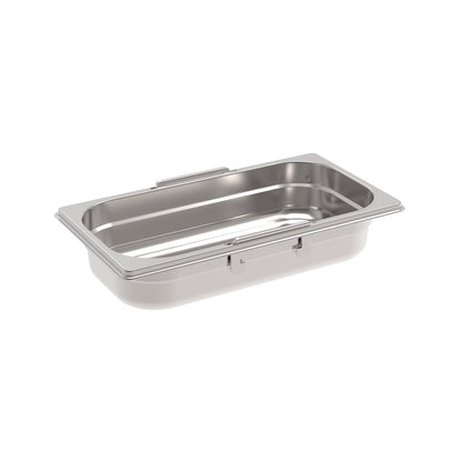 Rieber GNONE®-Behälter 1/3 065 mit Fallgriffen für die Gastronomie