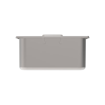 Rieber GN-Behälter 2/8 150 mit versenkbaren Griffen für hygienische Lagerung
