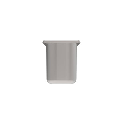Rieber GN-Behälter 2/8 150 mit versenkbaren Griffen für hygienische Lagerung