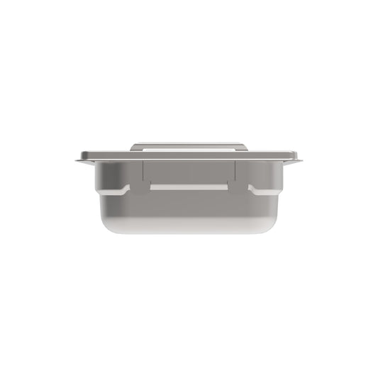 Rieber GN-Behälter 1/6 065 mit versenkbaren Fallgriffen für die Gastronomie
