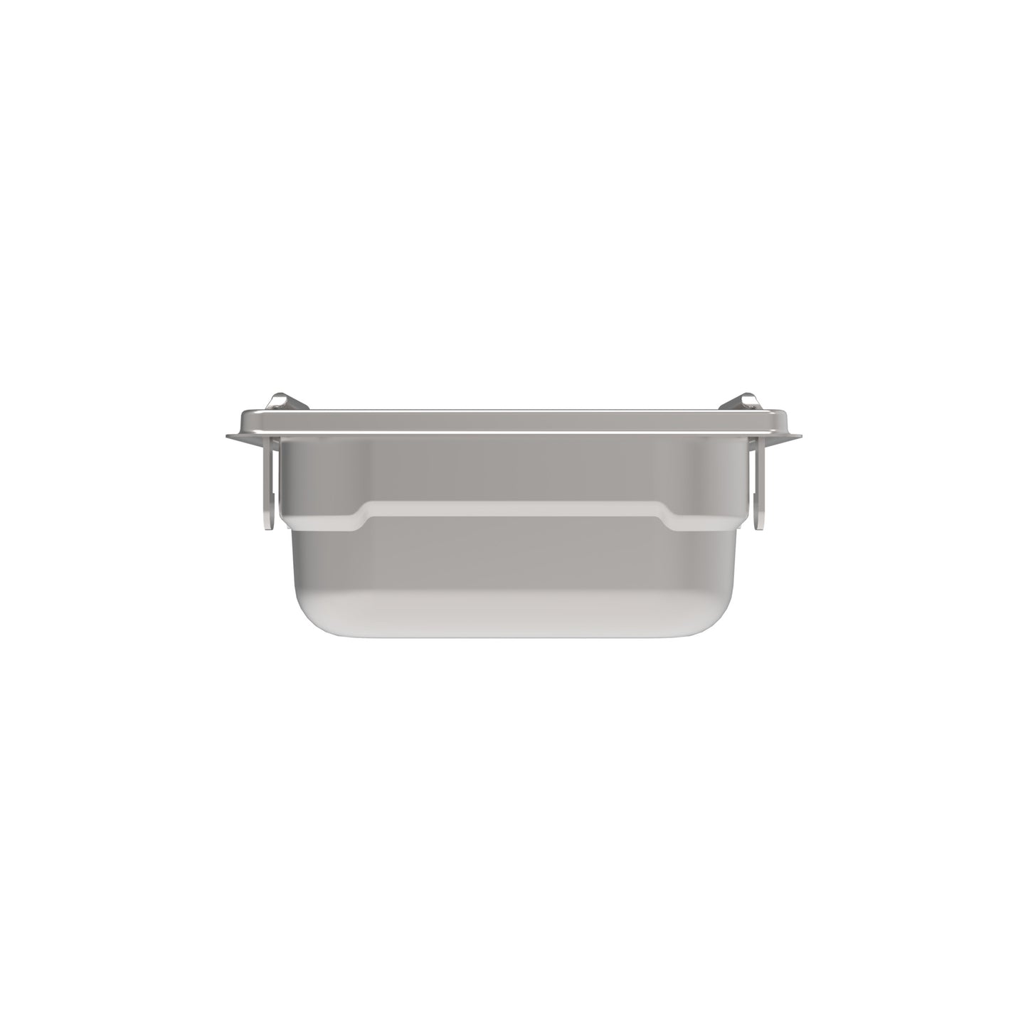 Rieber GN-Behälter 1/6 065 mit versenkbaren Fallgriffen für die Gastronomie