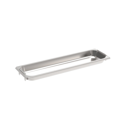 Rieber GN-Behälter 2/4 040 mit versenkbaren Griffen für hygienische Lagerung