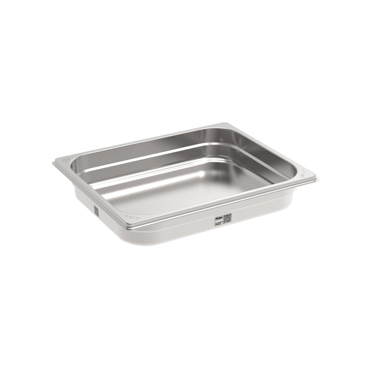 Rieber GNONE®-Behälter 1/2 055 – Edelstahlbehälter für hygienisches Lagern und Transportieren
