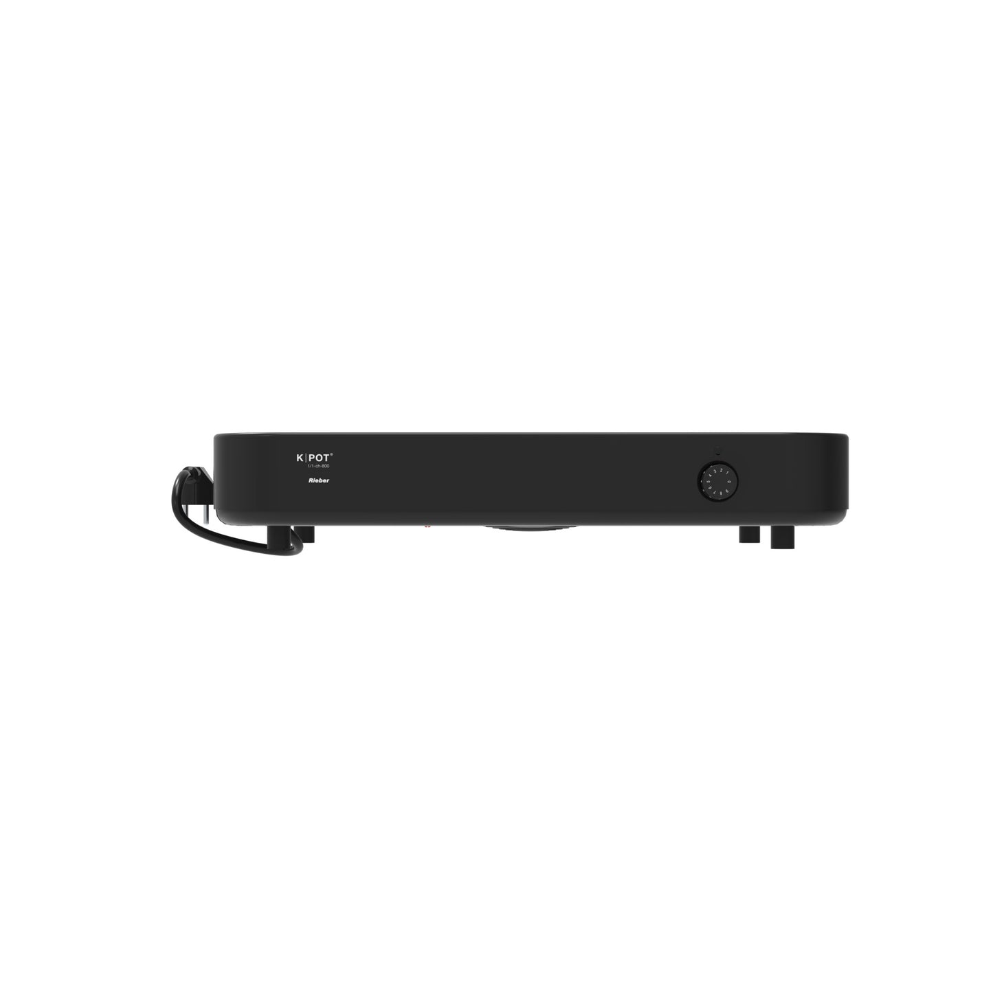 Rieber K|POT® 1/1-ch-800 schwarz - professionelles Warmhaltegerät für Catering