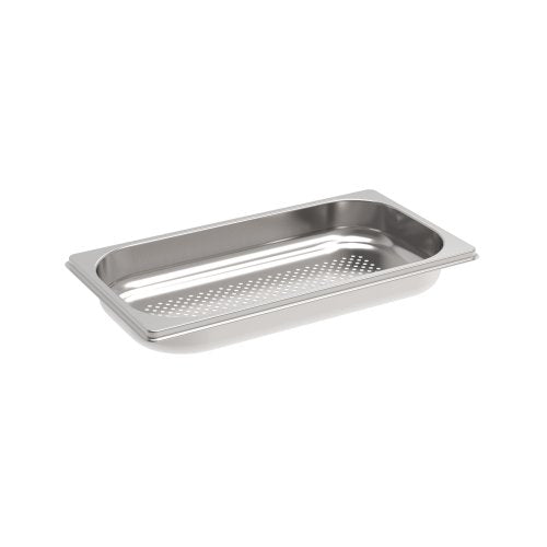 Rieber GN-Behälter 1/3 044 gelocht für die Gastronomie - Edelstahl