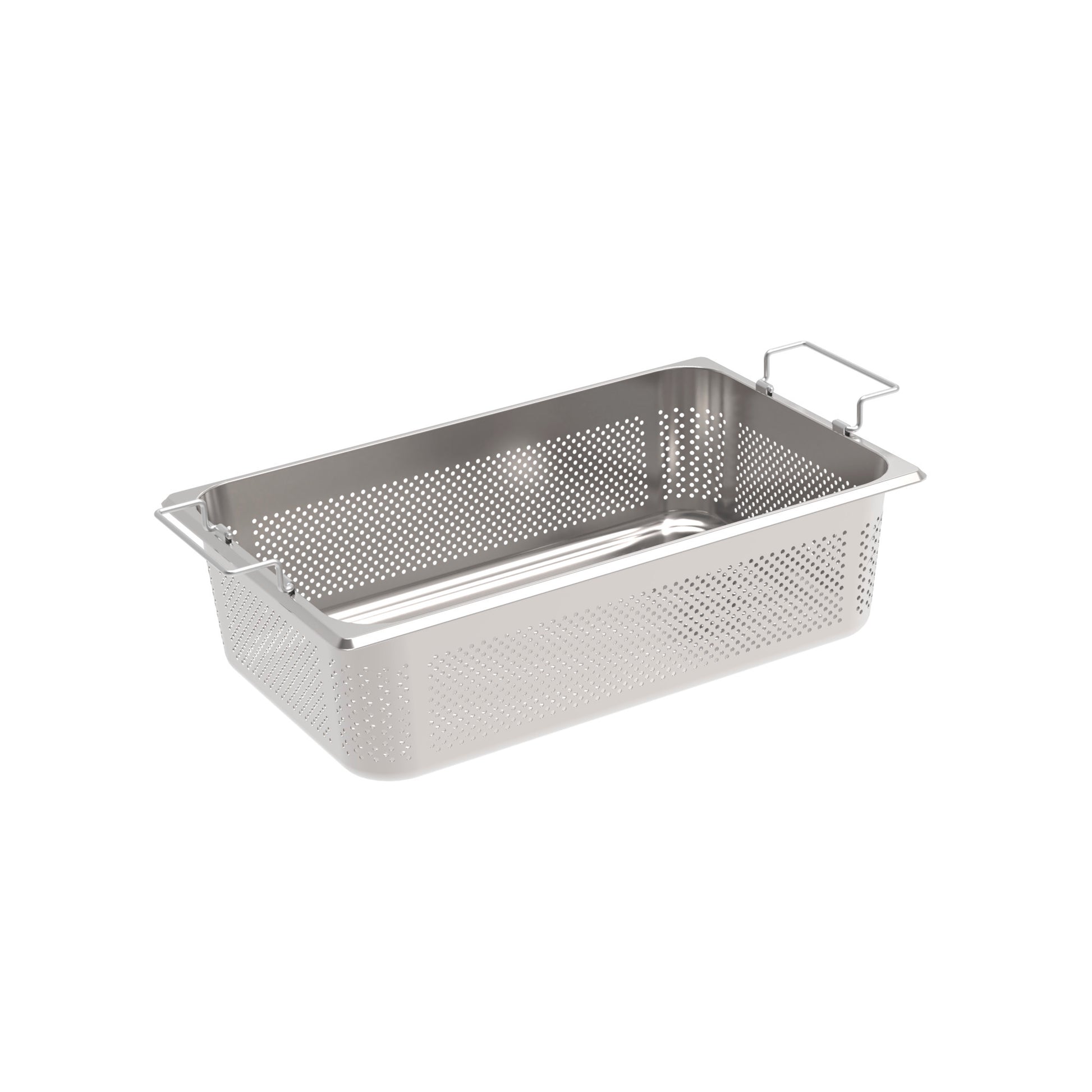 Rieber GN-Behälter 1/1 144 gelocht mit Klappgriff für die Gastronomie