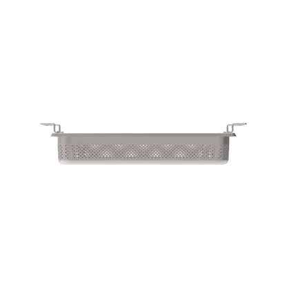 Rieber GN-Behälter 1/1 gelocht mit Klappgriff für professionelle Küchen.