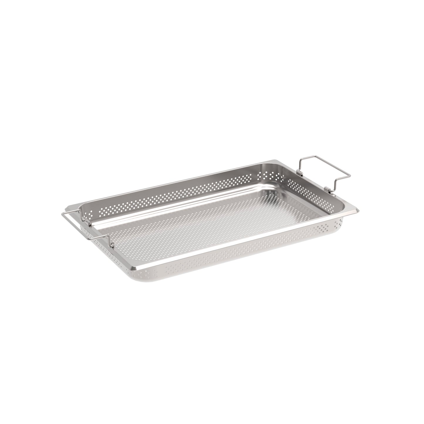 Rieber GN-Behälter 1/1 054 gelocht mit Klappgriff für Gastronomie