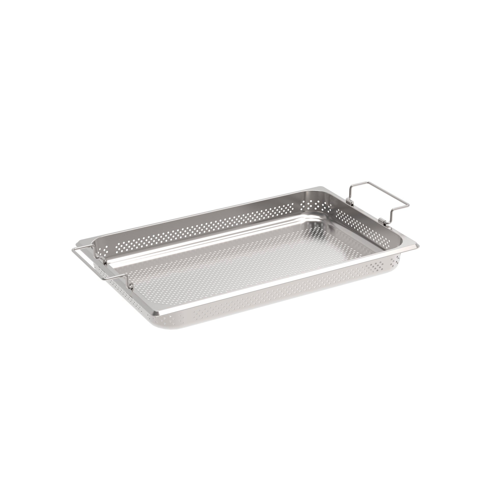 Rieber GN-Behälter 1/1 054 gelocht mit Klappgriff für Gastronomie