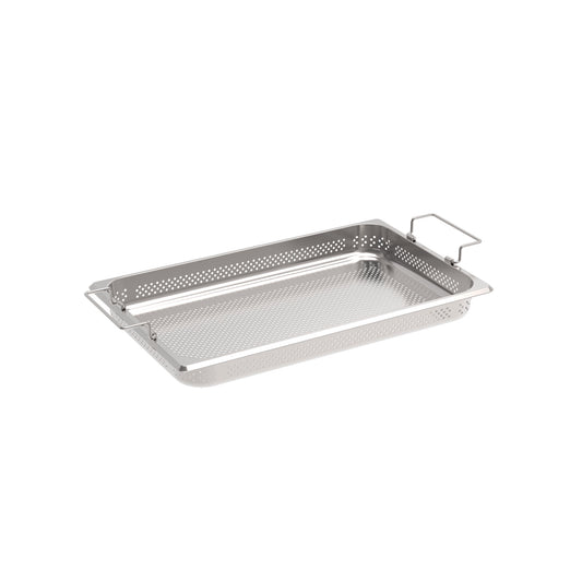 Rieber GN-Behälter 1/1 054 gelocht mit Klappgriff für Gastronomie