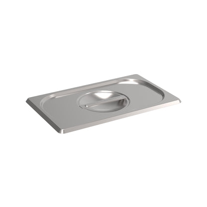 Rieber GN-Flachdeckel 1/4 aus Edelstahl für die Gastronomie