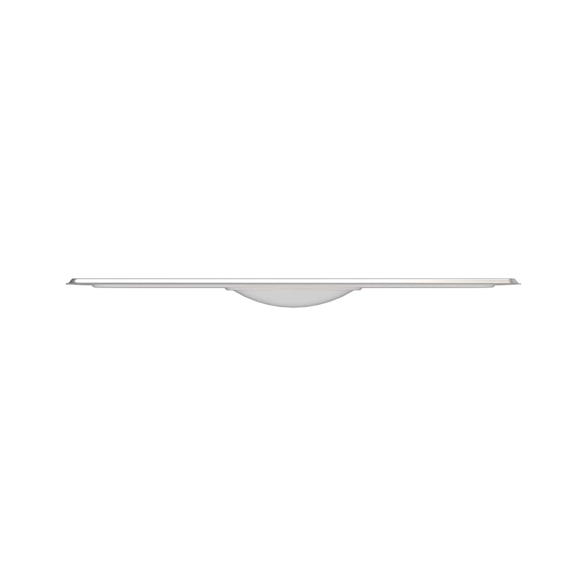 Rieber GN-Flachdeckel 2/8 aus Edelstahl für die Abdeckung von Lebensmitteln in der Gastronomie