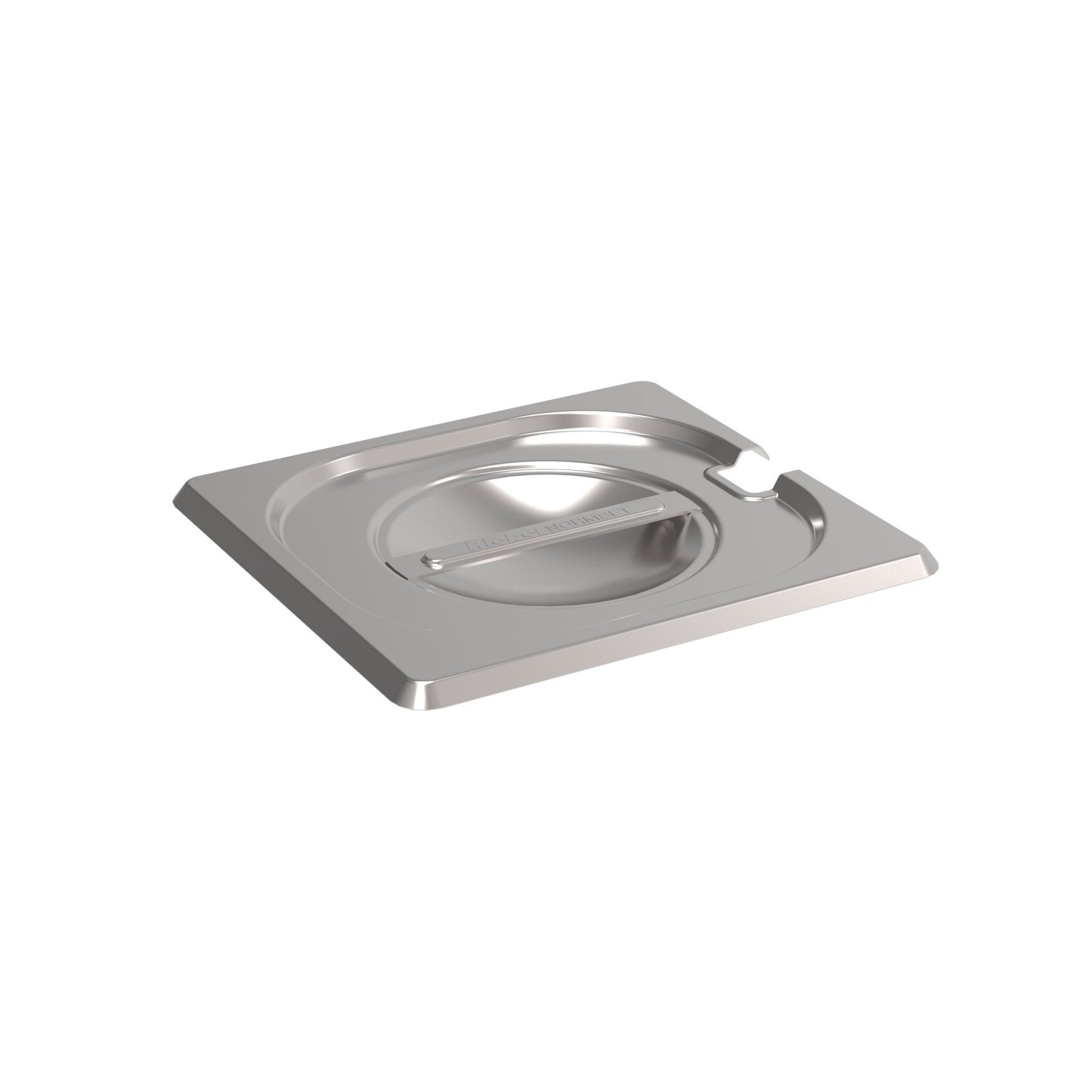 Rieber GN-Flachdeckel 1/6 mit Löffelausschnitt für die Abdeckung von Lebensmitteln