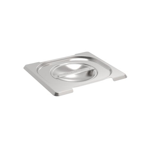 Rieber GN-Flachdeckel 1/6 mit Griffmulde für professionelle Küchen
