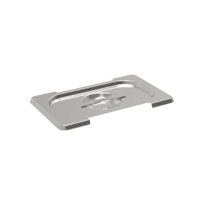 Rieber GN-Flachdeckel 1/9 mit Griffmulde für die Abdeckung von Lebensmitteln